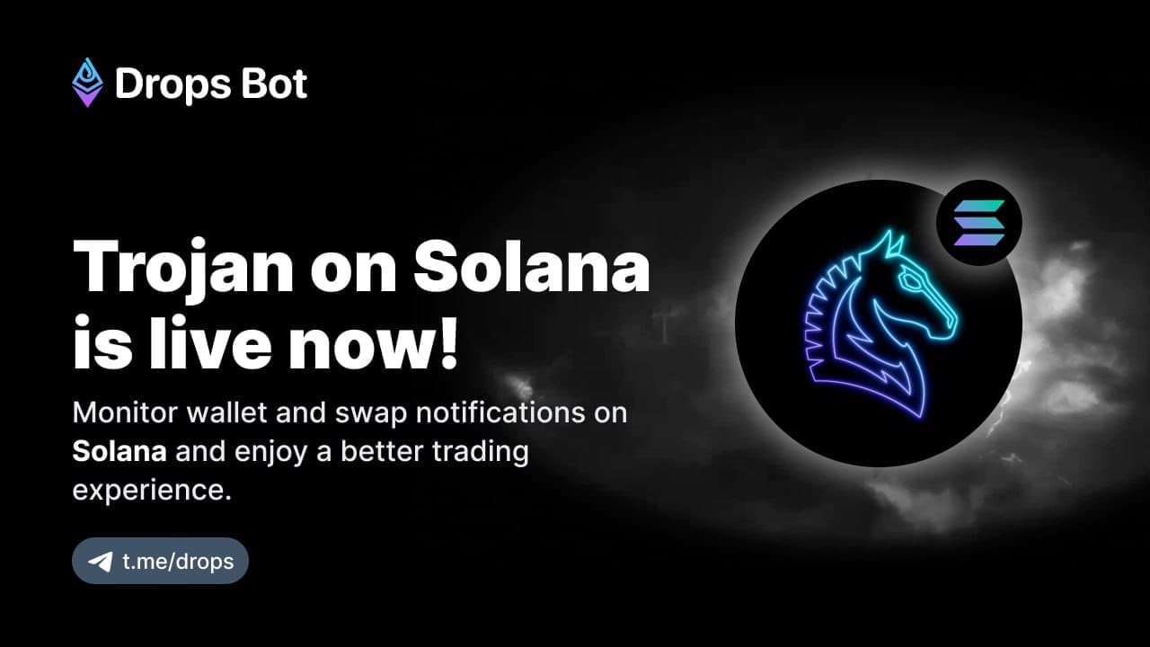 Solana Telegram Trading Bot - Trojan